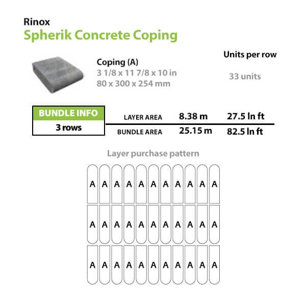 Rinox Spherik Concrete Coping